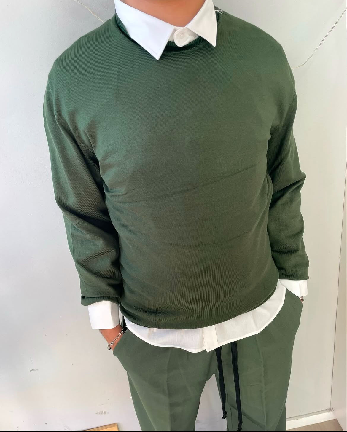 Maglia mezzo collo unisex