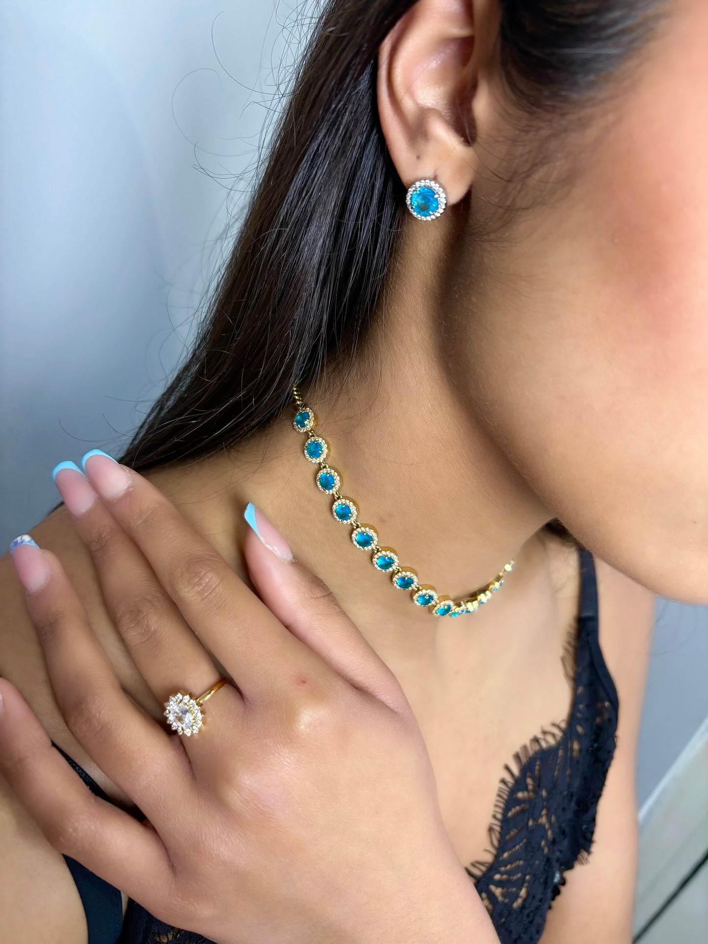 Collana sfera preziosa 2