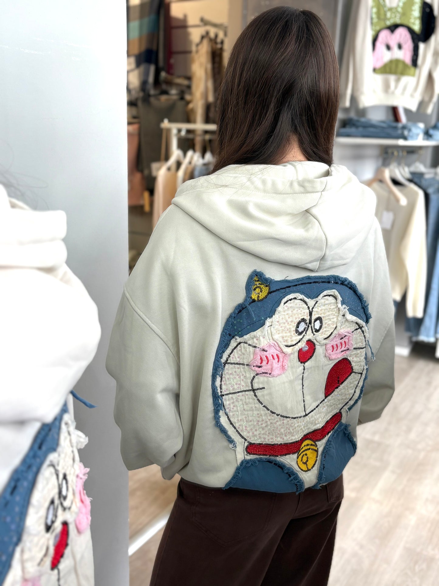 Giacca zip Doraemon