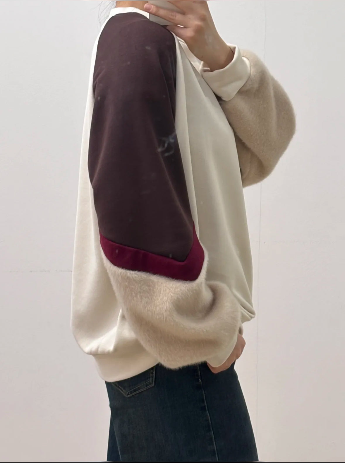 Felpa in cotone civico 1