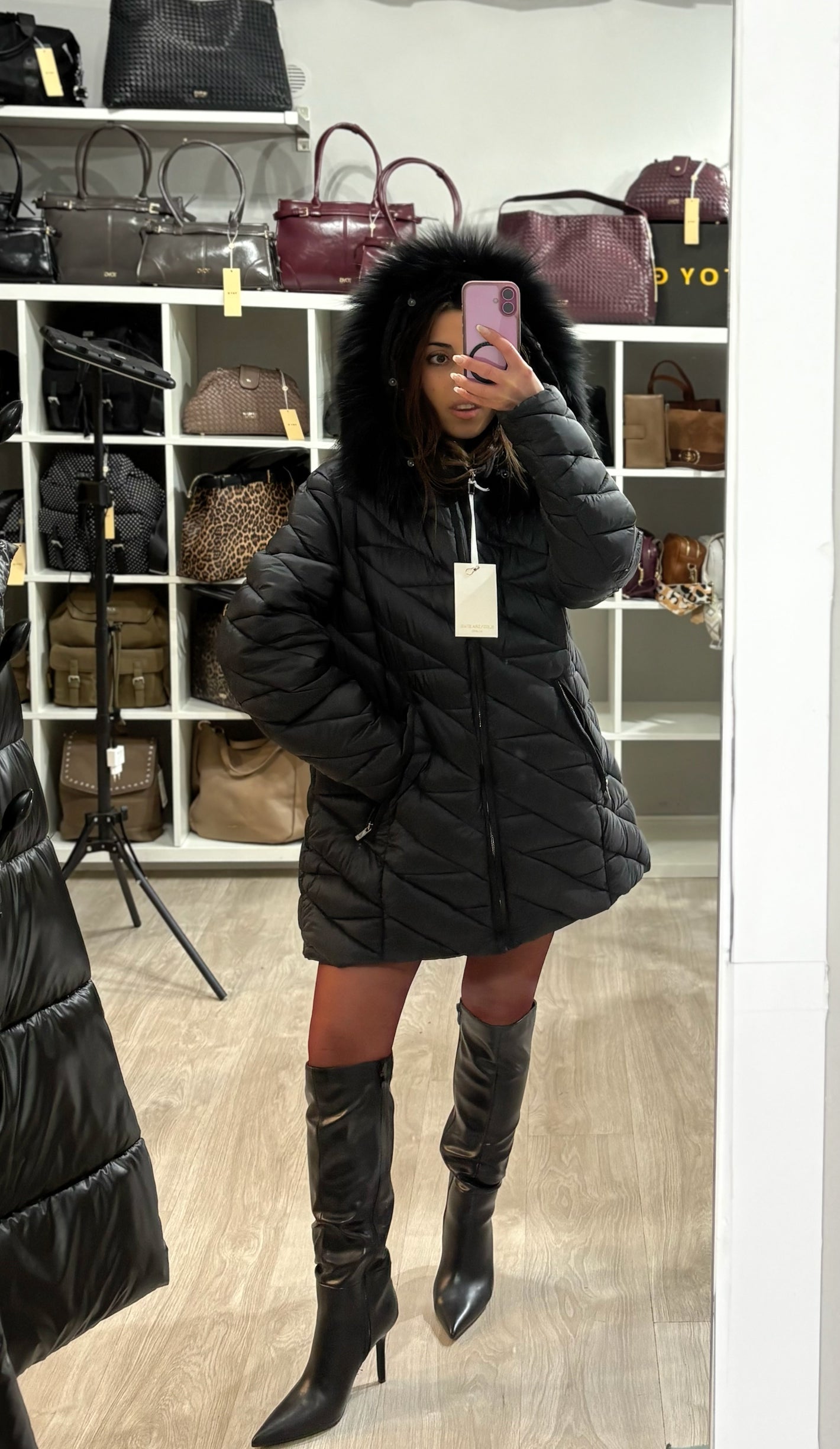 Giubbotto con cappuccio Eleonora stasi