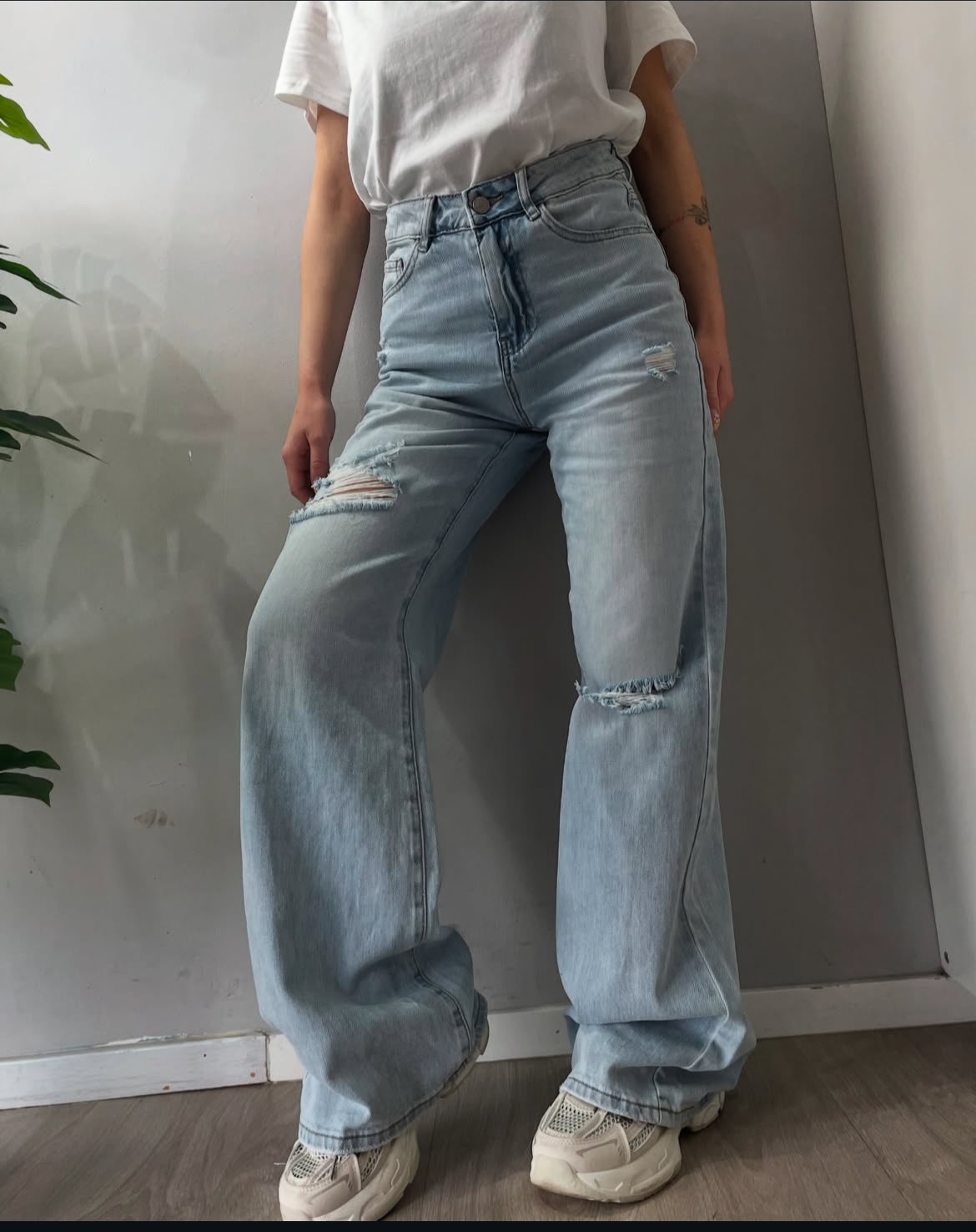 Jeans wide leg