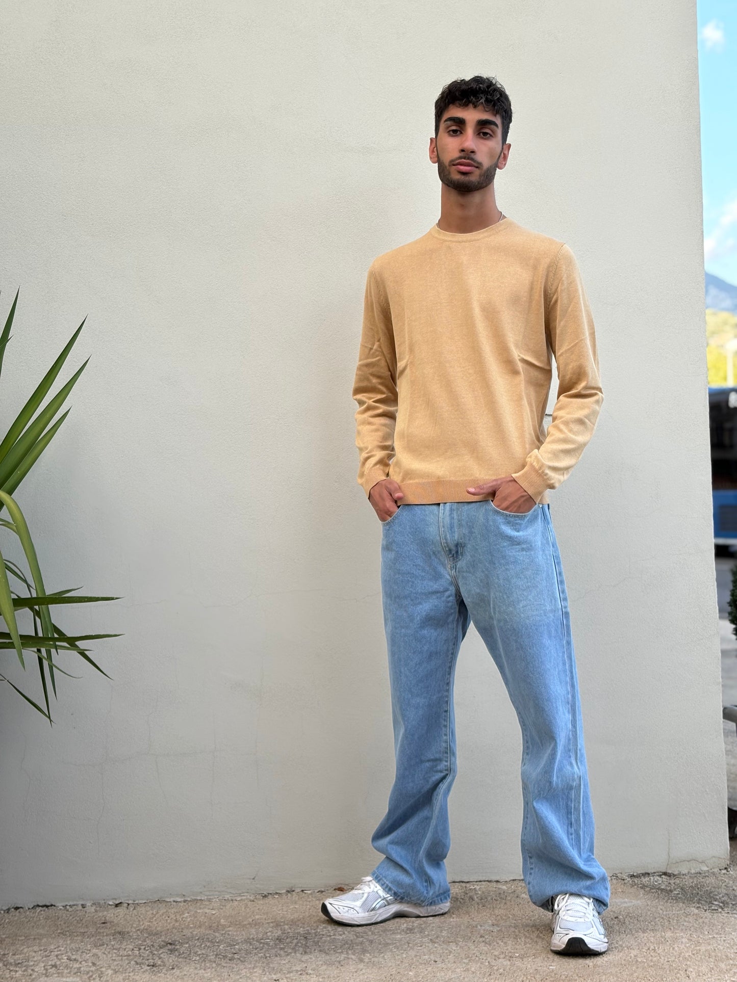 Maglia manica lunga 100%cotone