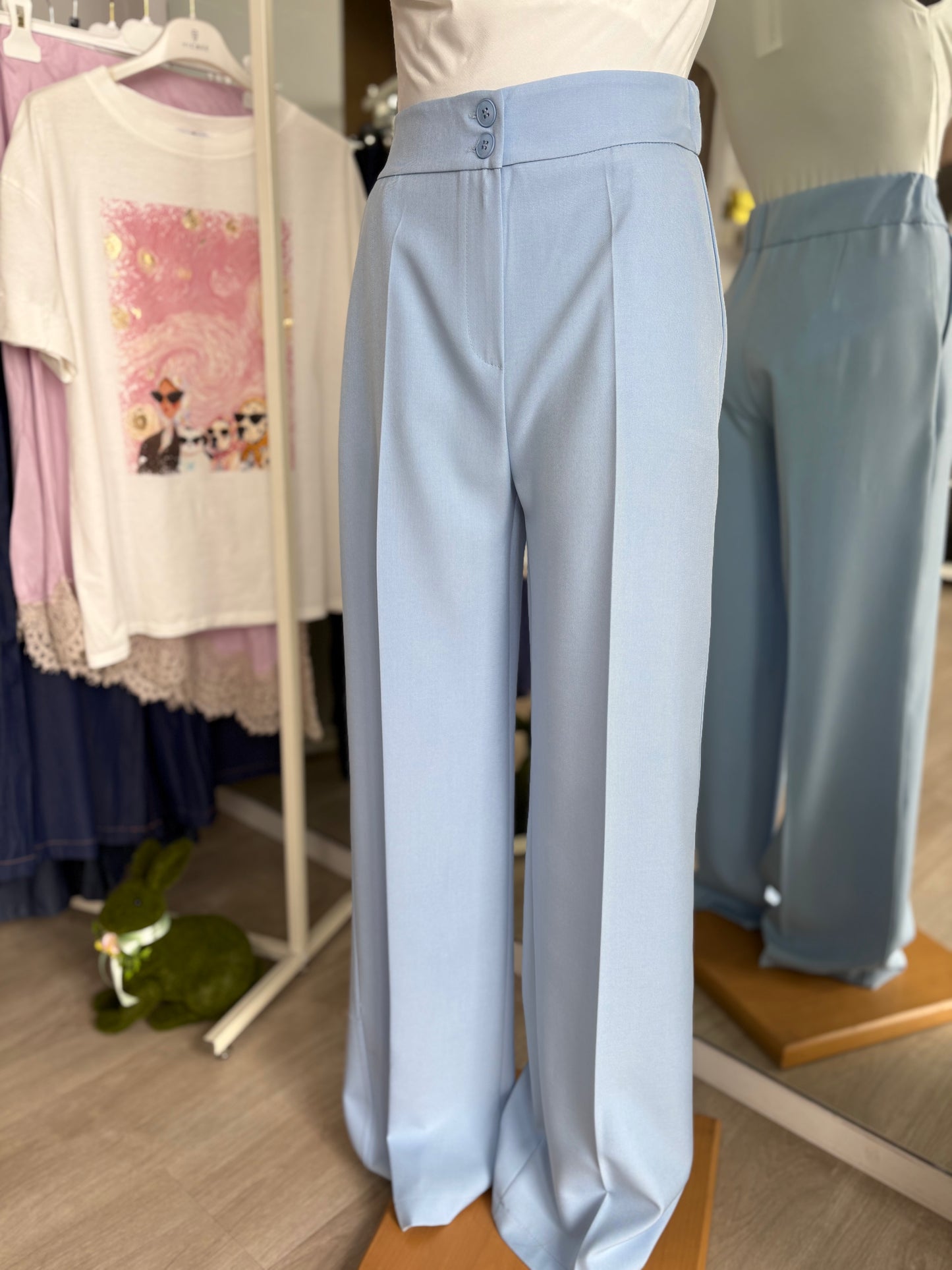 Pantalone strutturato gamba dritta