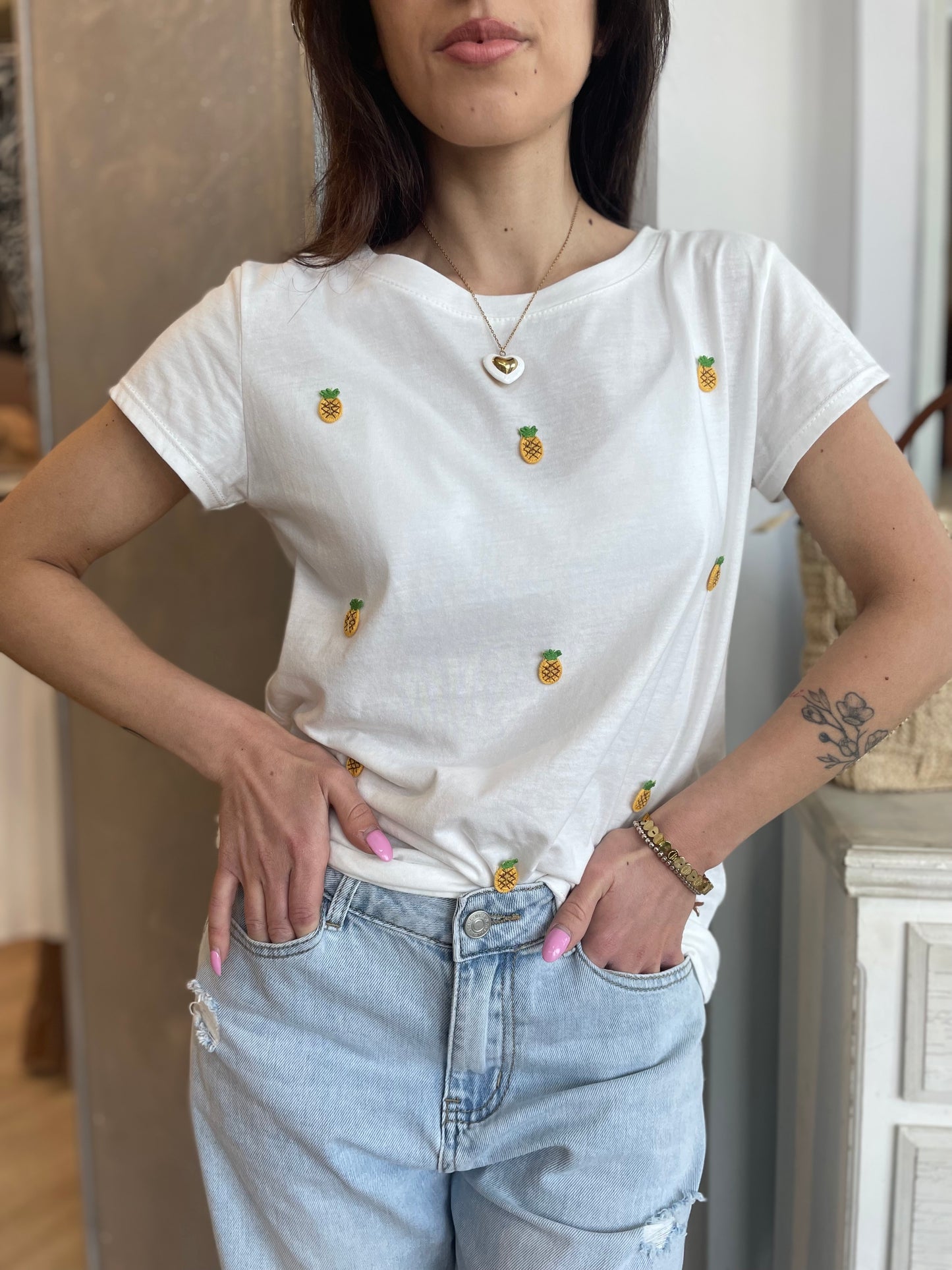 T-shirt ananas
