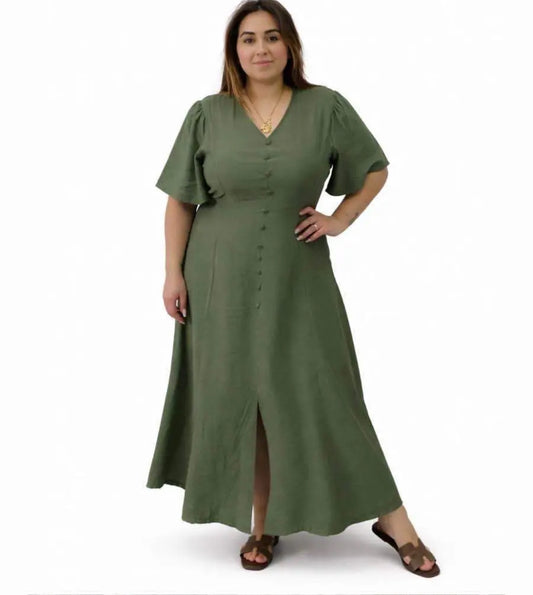 Abito lungo curvy
