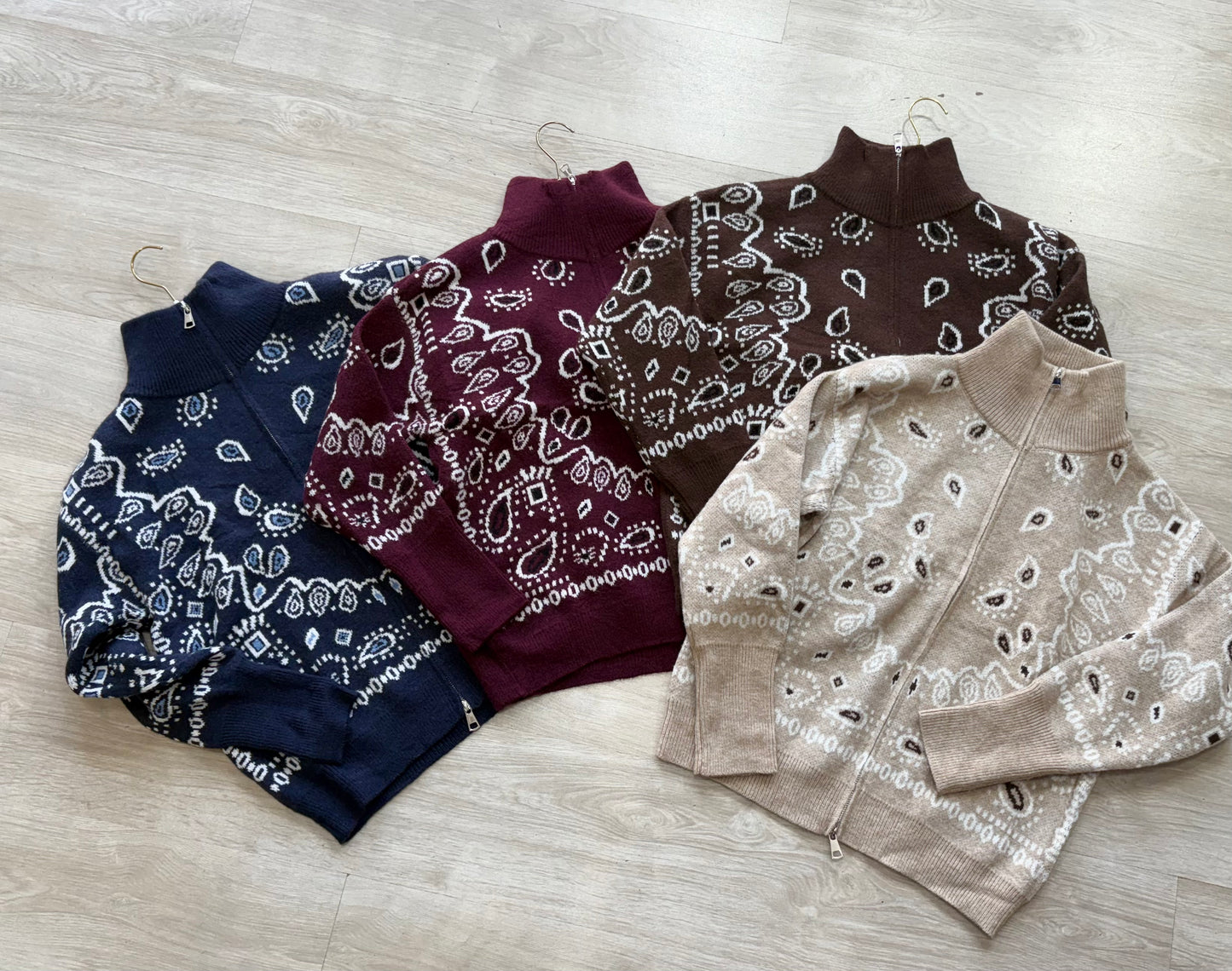 Giacca felpa bandana