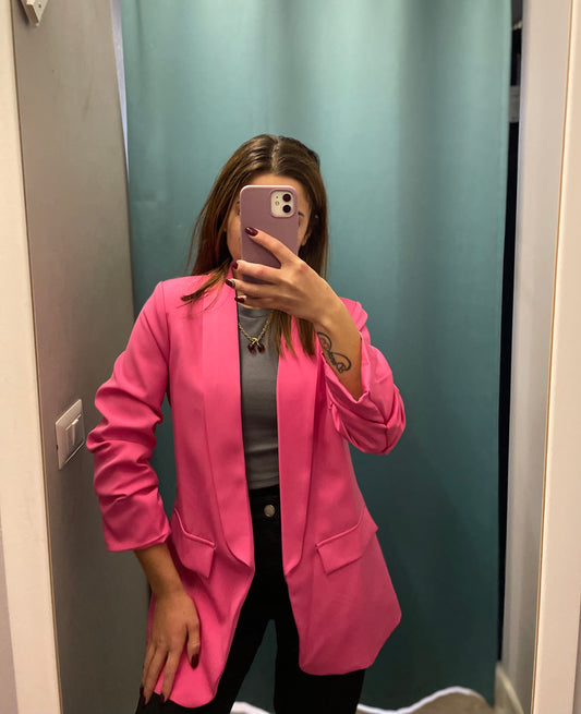 Blazer rosa barbie