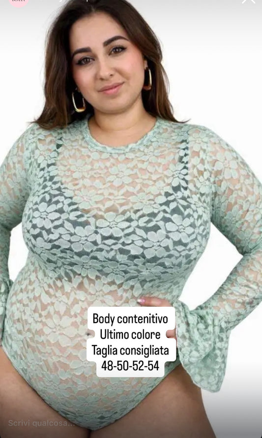 Body pizzo curvy