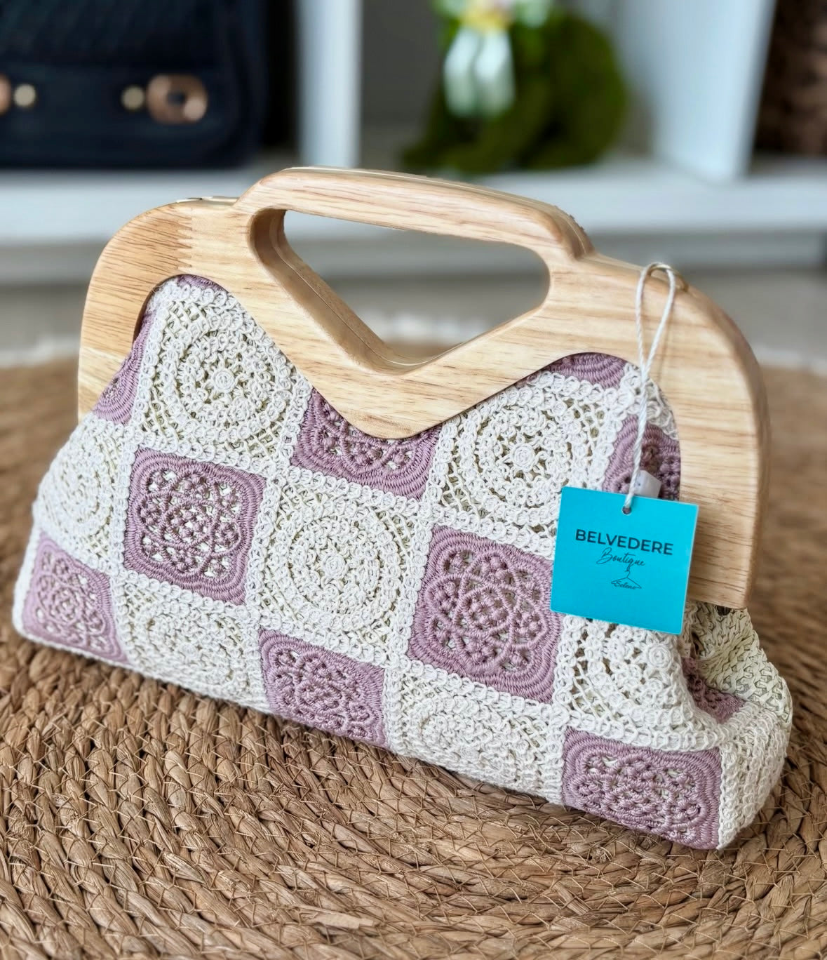 Pochette in uncinetto