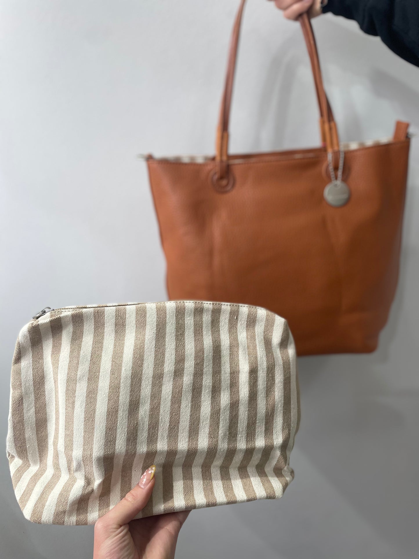 Borsa secchiello ecopelle