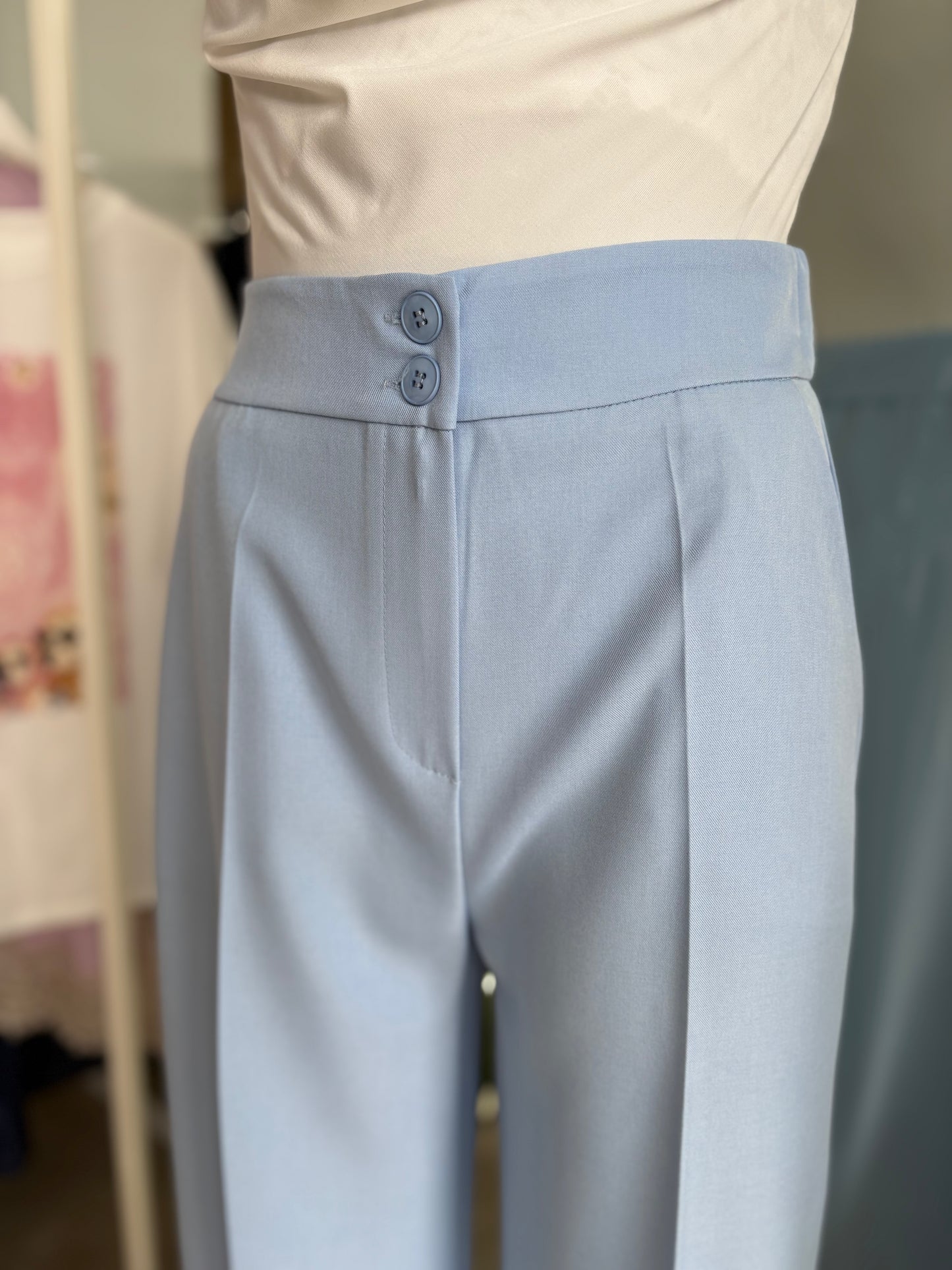 Pantalone strutturato gamba dritta