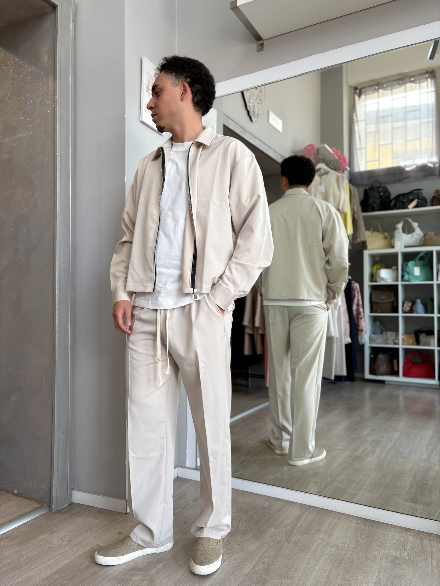 Completo uomo zip