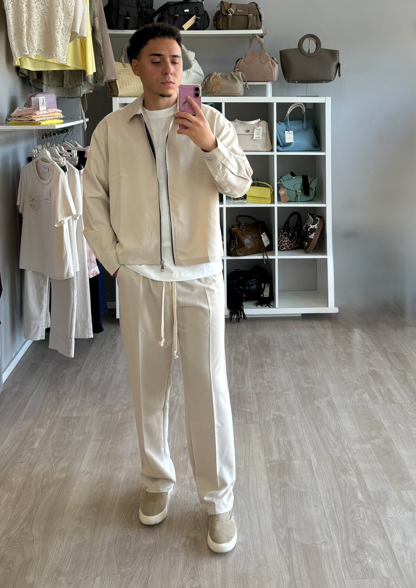 Completo uomo zip