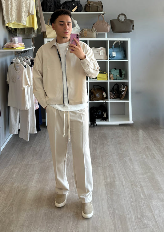 Completo uomo zip
