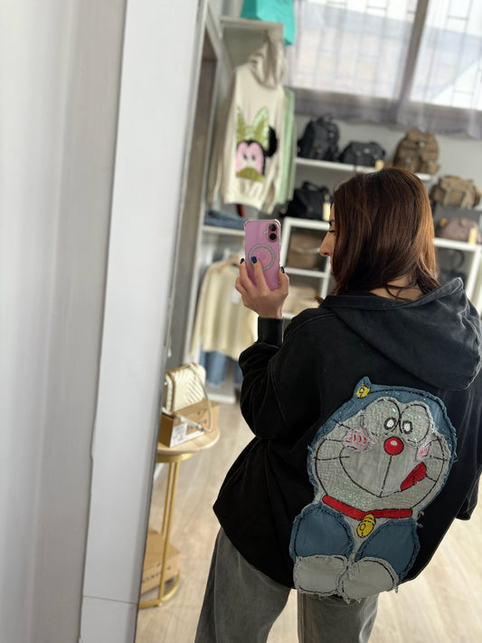 Giacca zip Doraemon