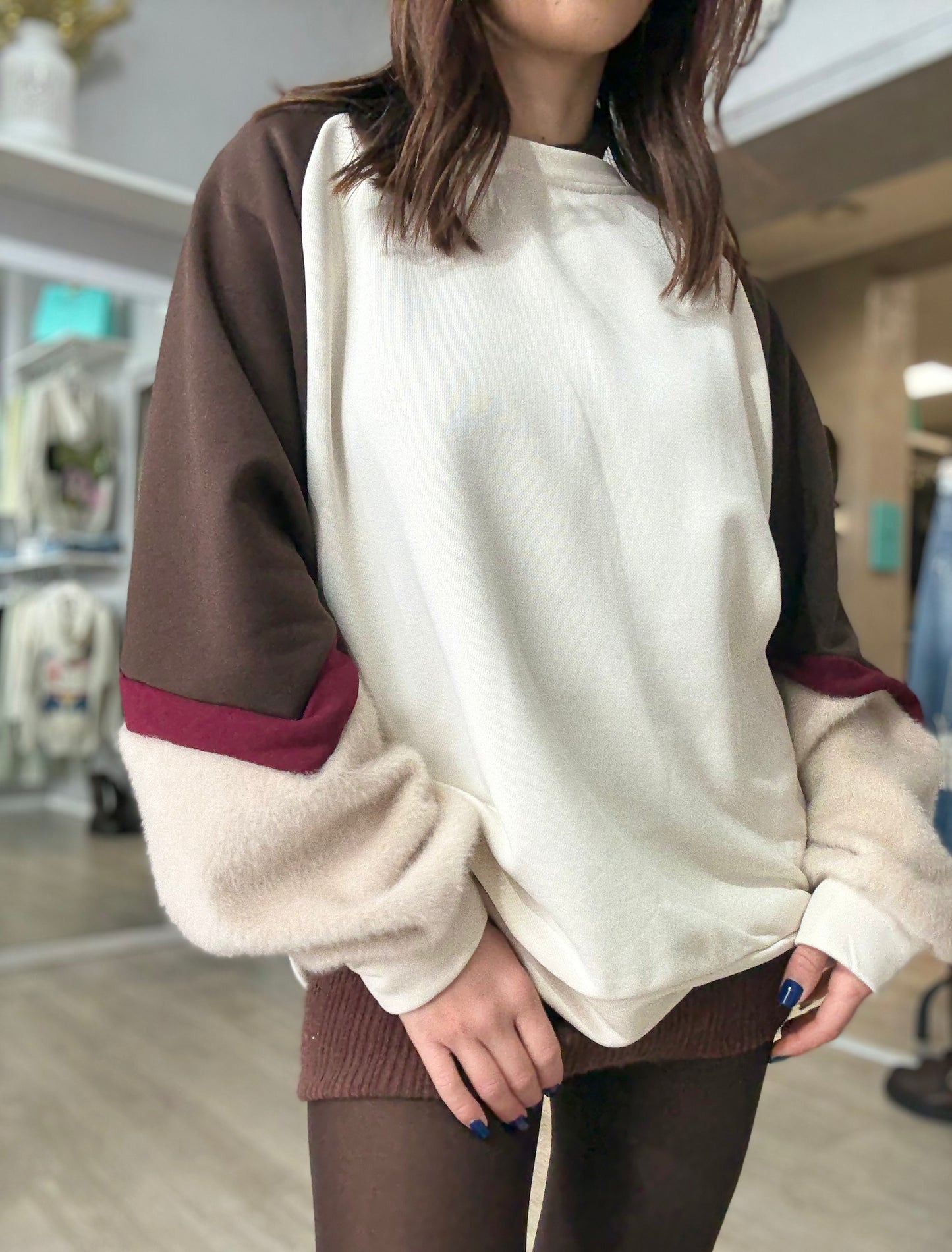 Felpa in cotone civico 1