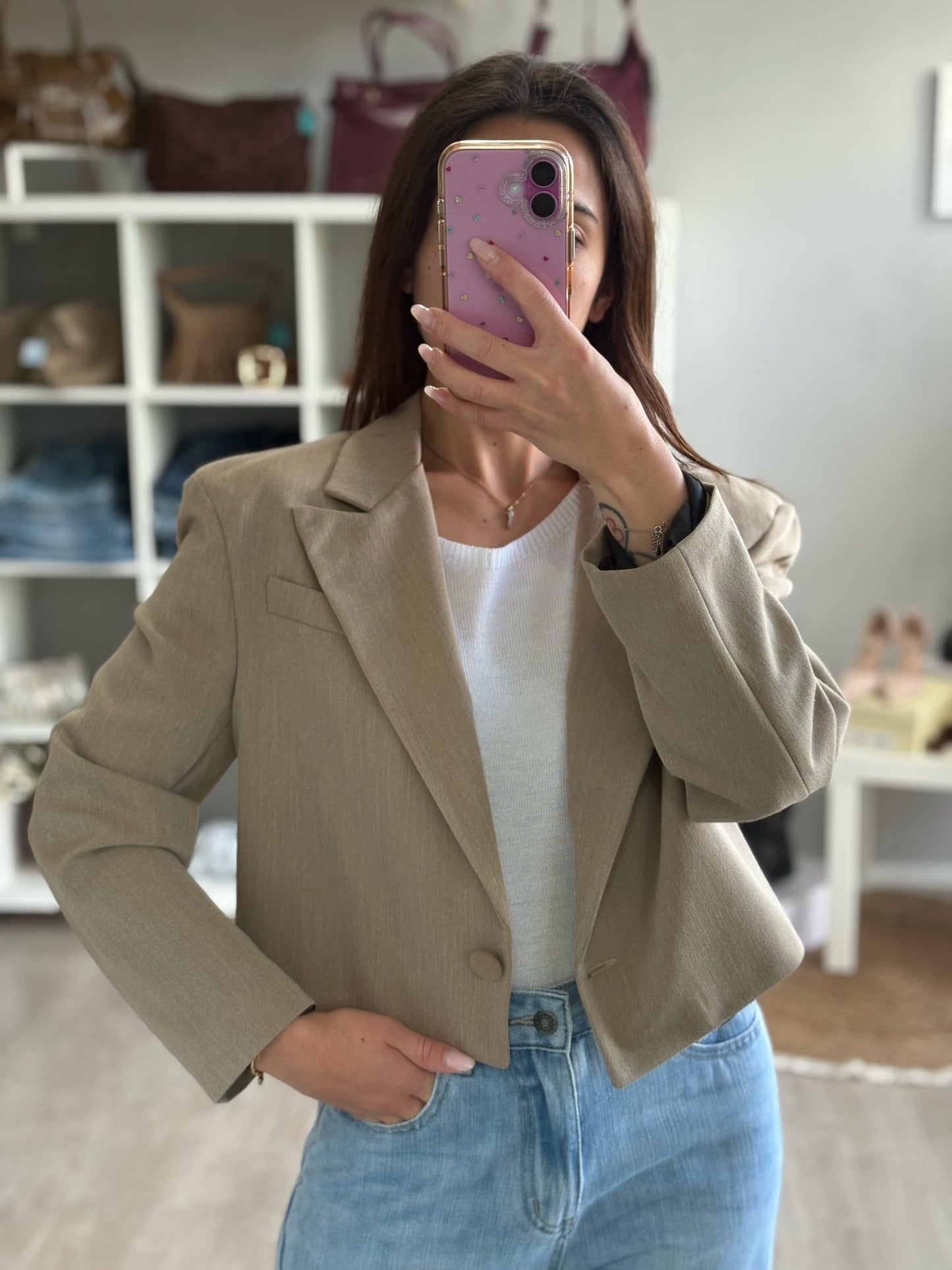 Giacca cropped