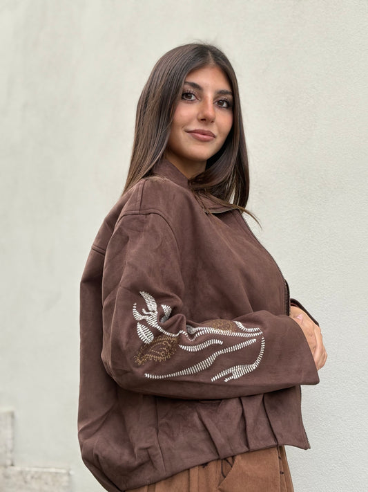 Giubbotto scamosciato Indie
