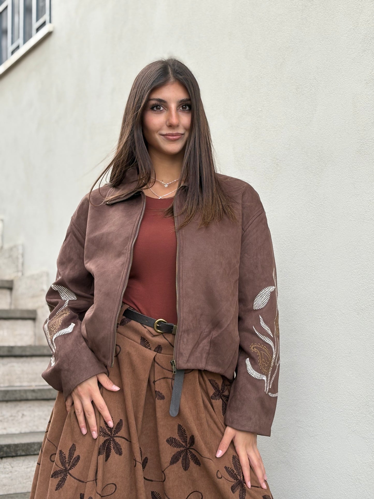 Giubbotto scamosciato Indie