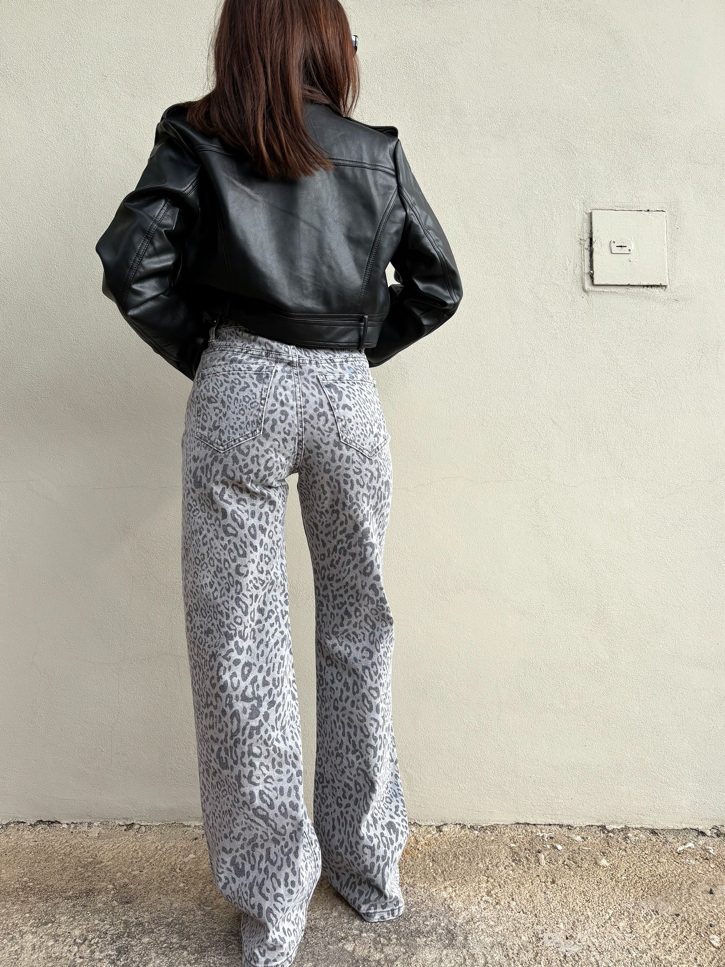 Jeans Leopardato