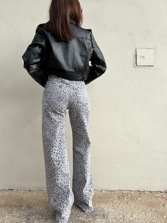 Jeans Leopardato