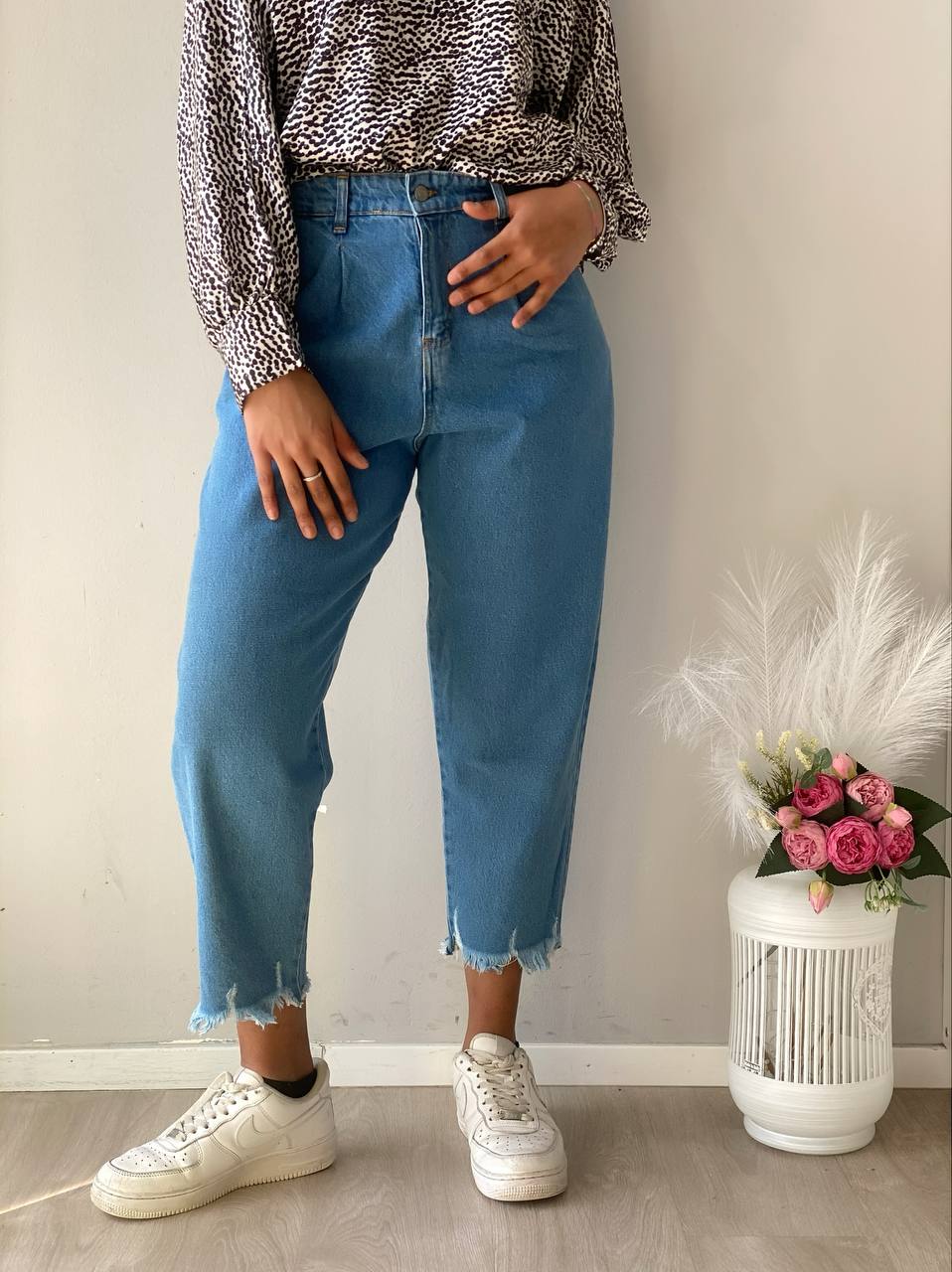 Jeans Mom fit oversize