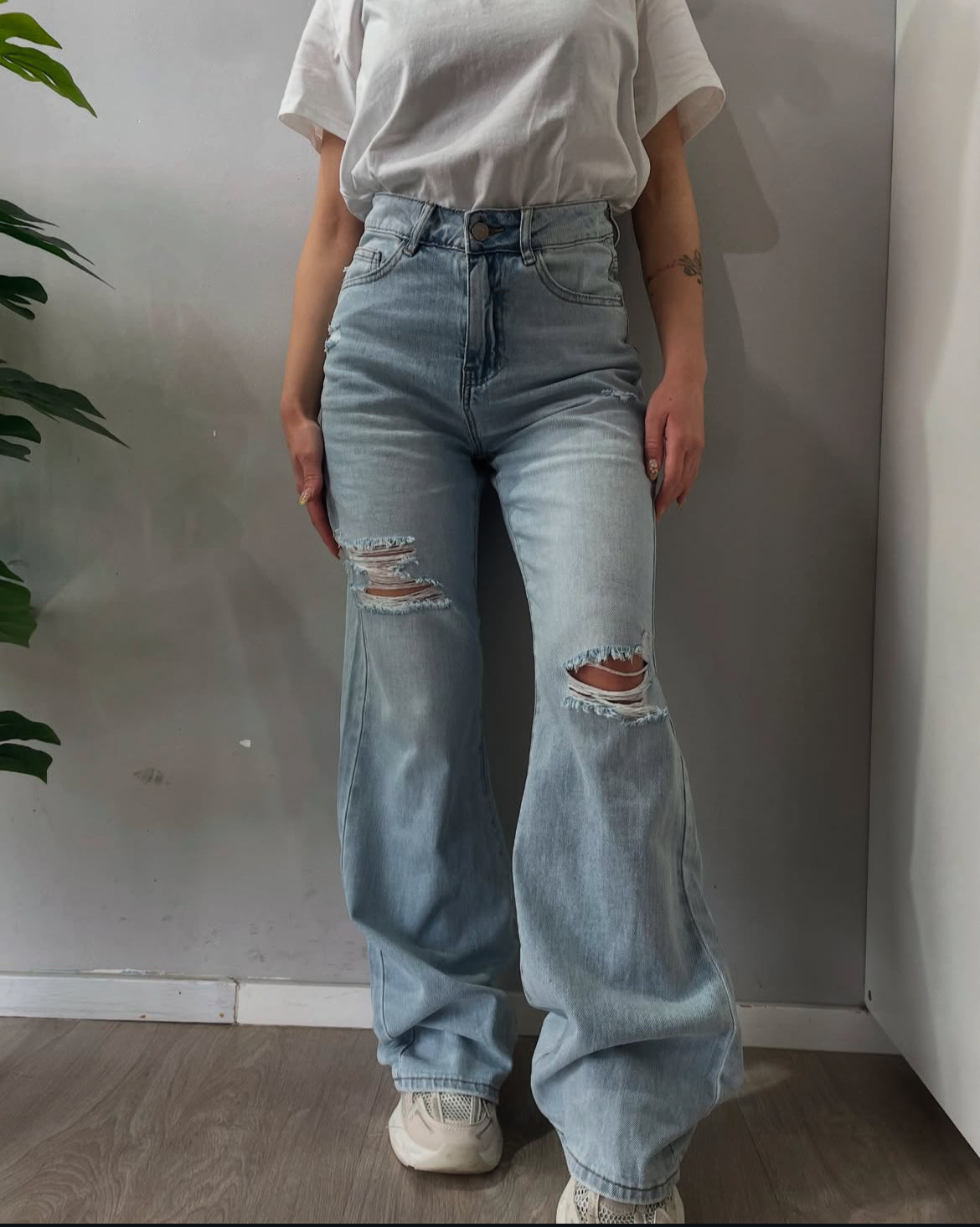 Jeans wide leg