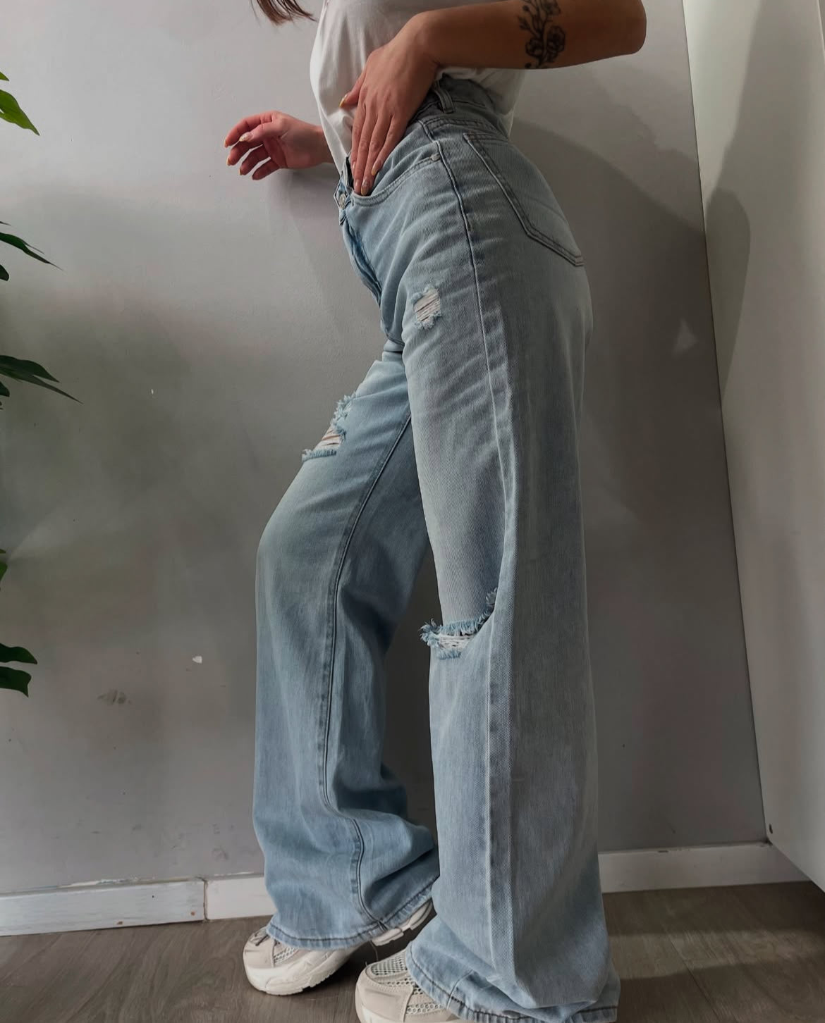 Jeans wide leg