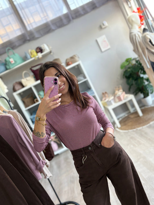 Maglia a righe