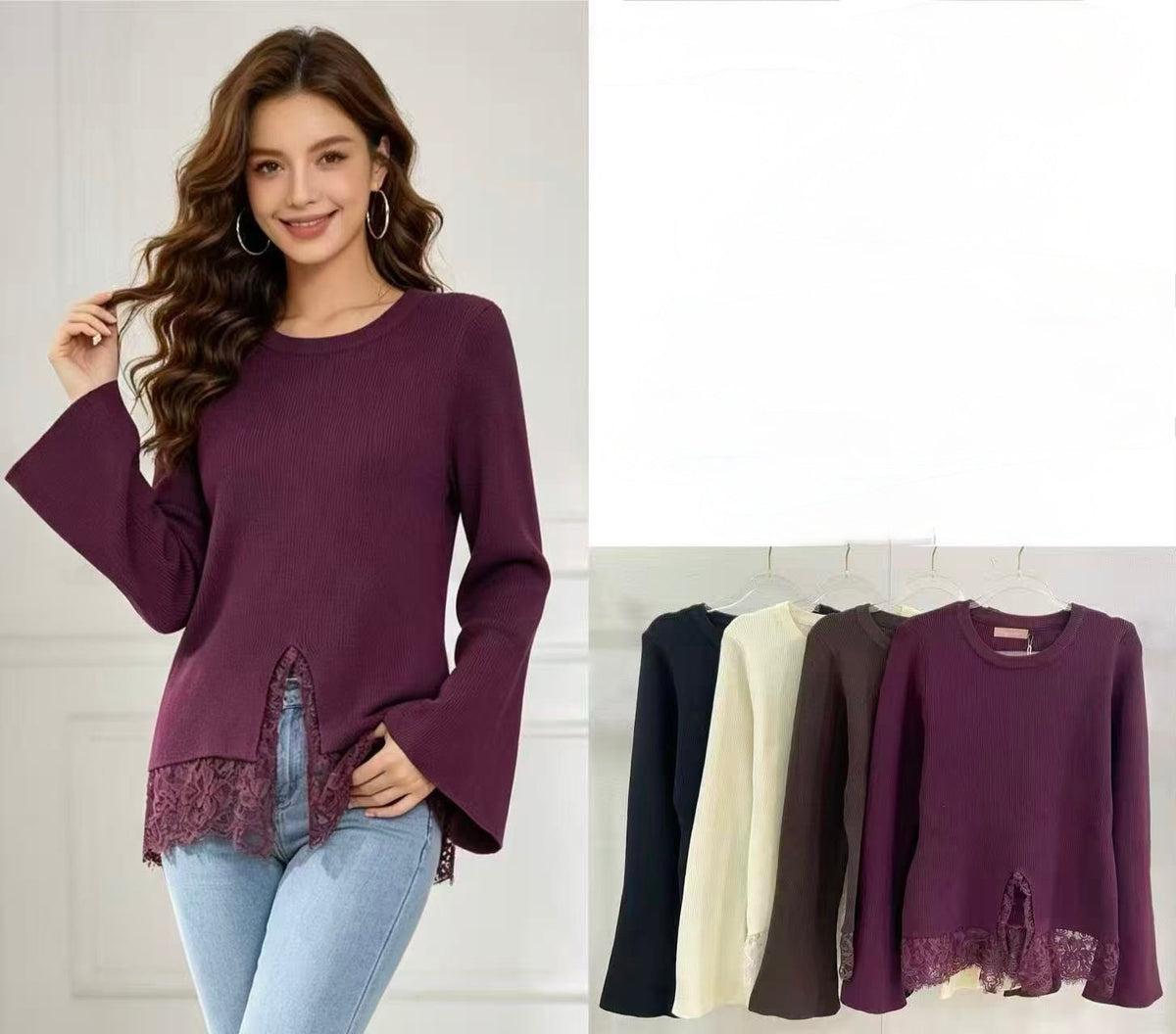 Maglia Romantic Lace