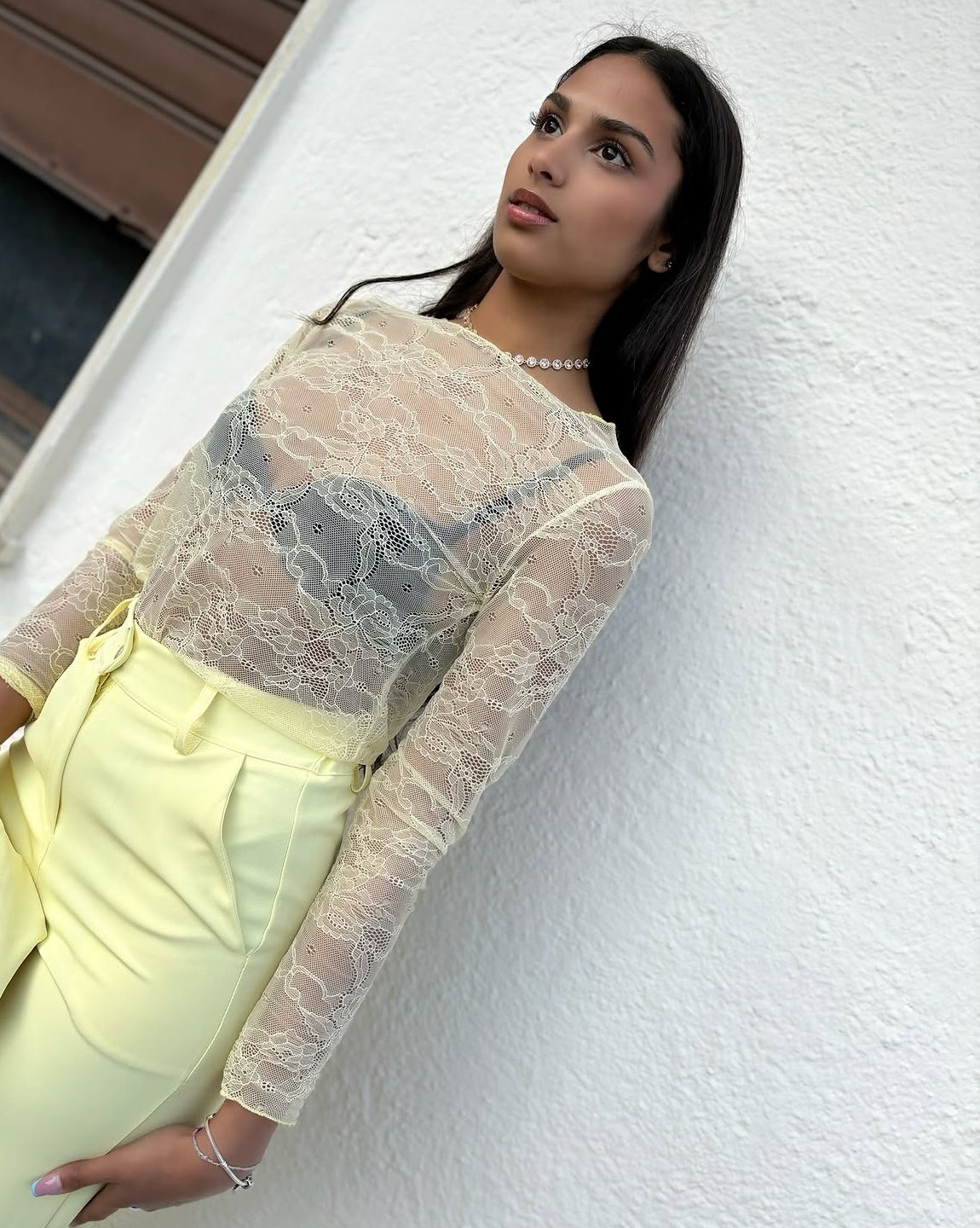 Maglia lingerie pizzo