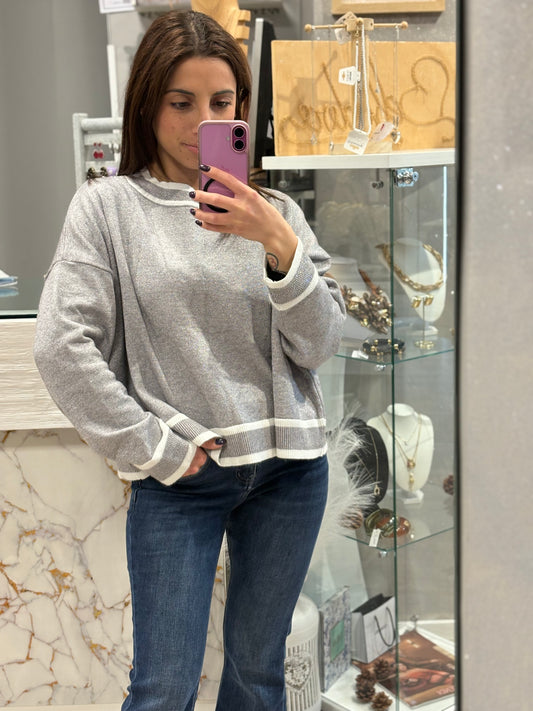 Maglione lurex  vcbee