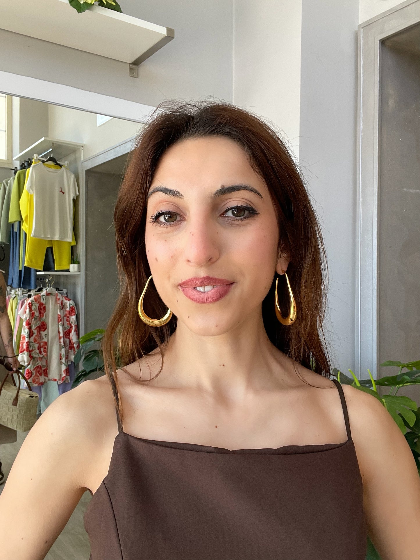 Orecchini goccia lunghi