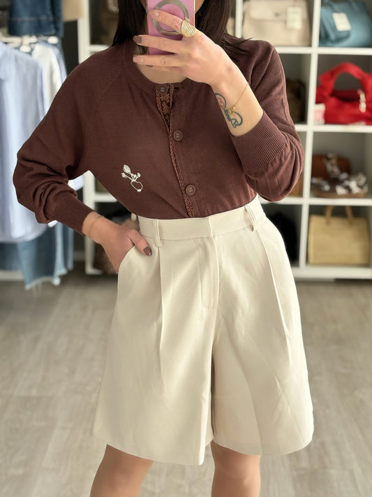 Pantalone bermuda petite/curvy