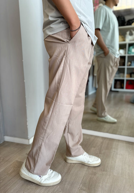 Pantalone gamba larga