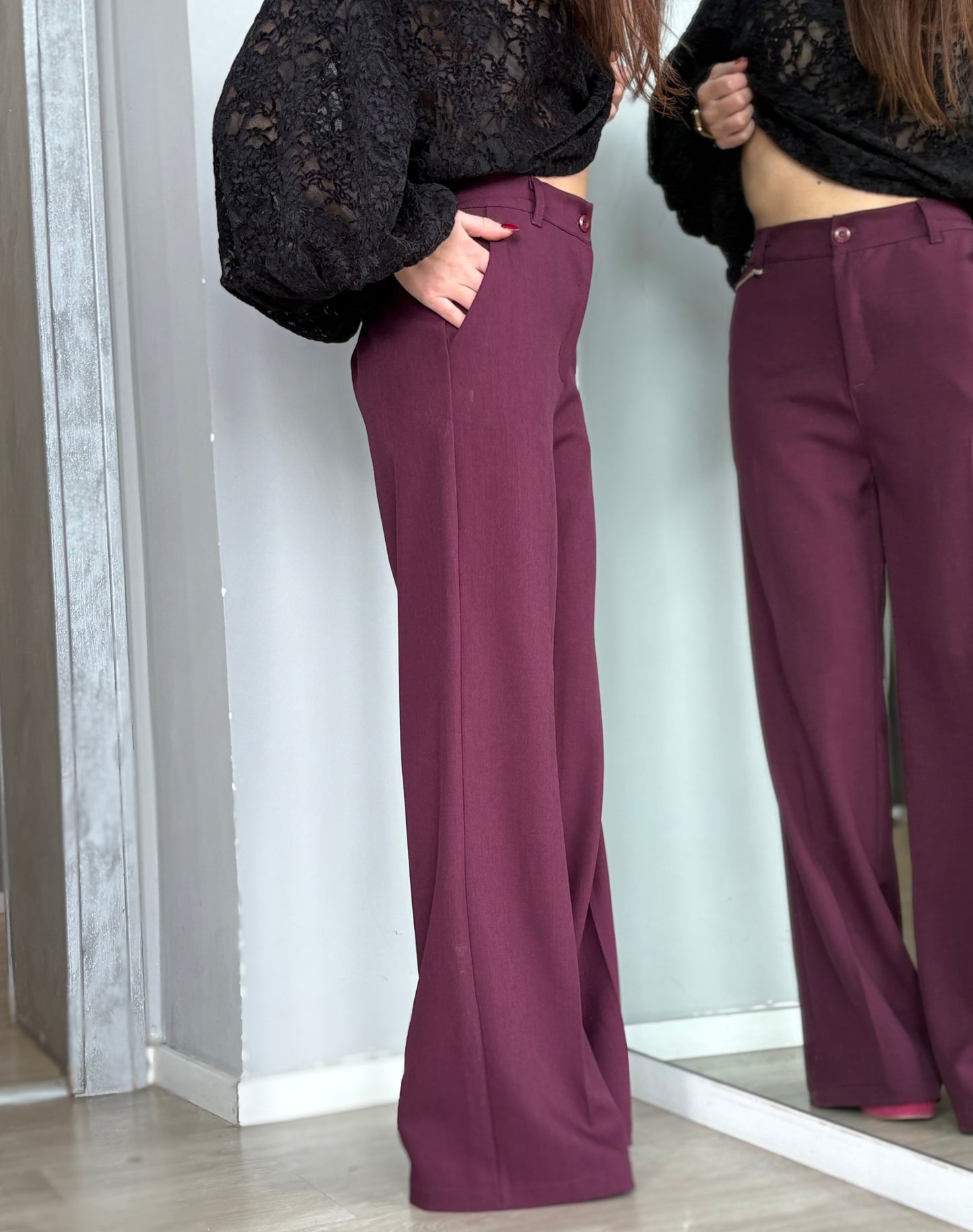 Pantalone sartoriale palazzo