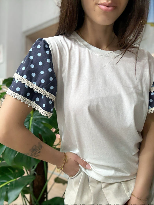 T-shirt Voile pois