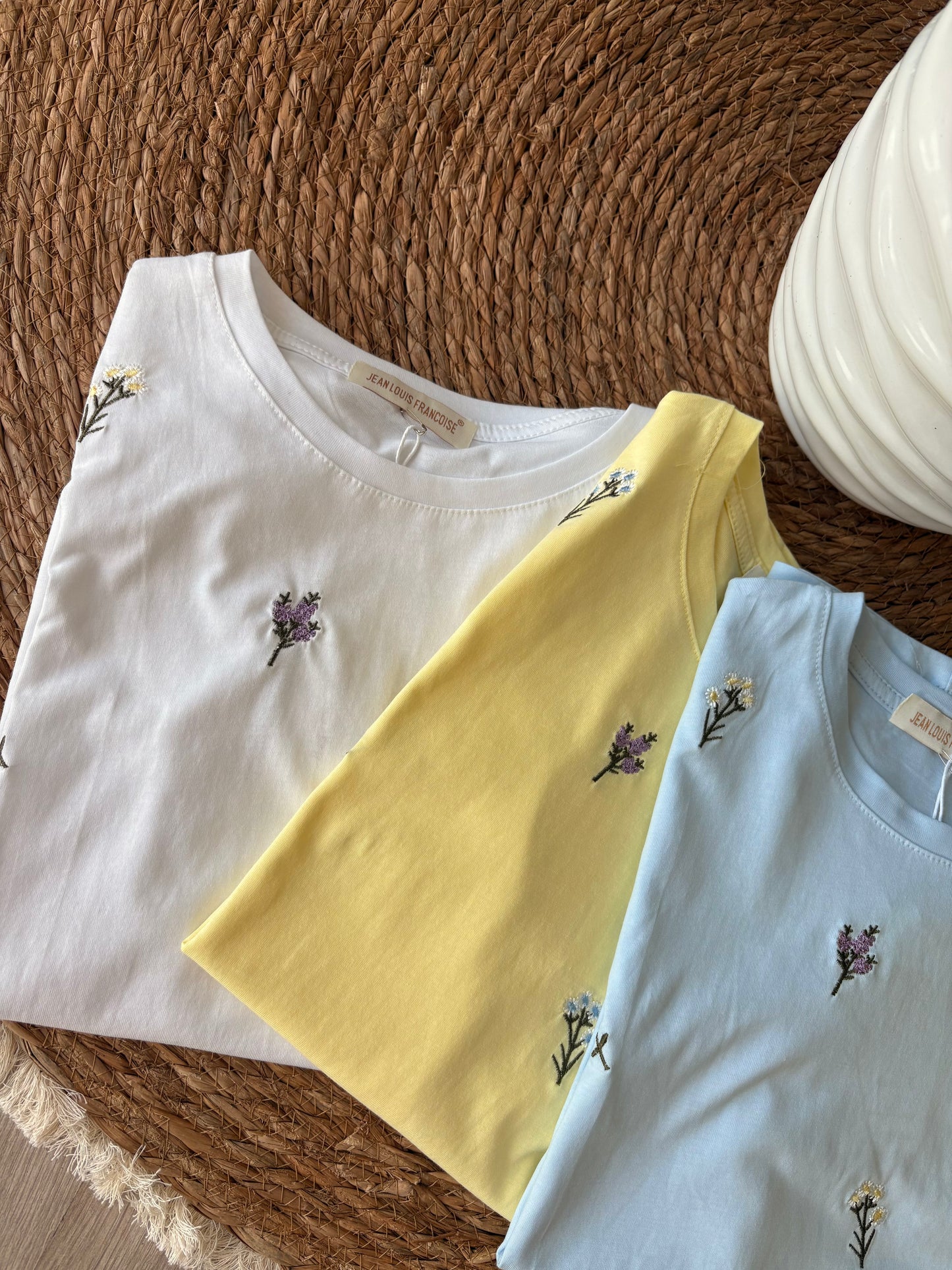 T-shirt fiori
