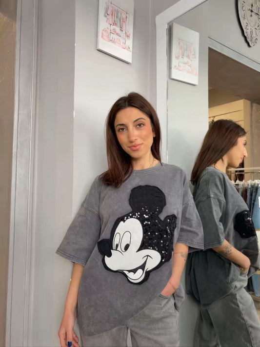 T-shirt topolino Civico 1