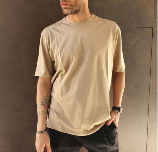 T-shirt over